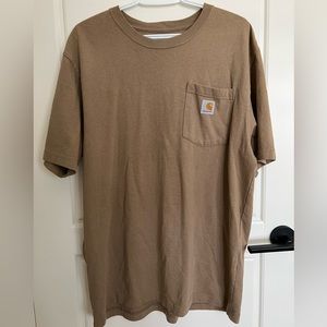 Carhartt Light Brown Loose Fit T-Shirt